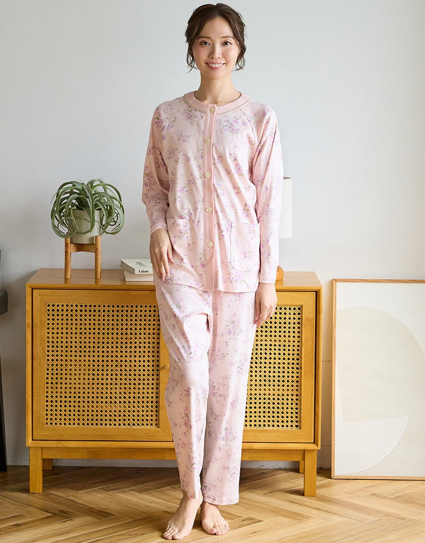 ワコール_リラックス＆スリープ 【綿100％】腕が動かしやすい