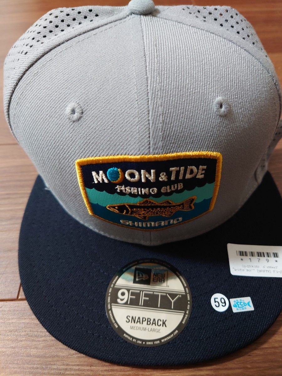 シマノ ニューエラ コラボキャップ 釣りフェスティバル 9FIFTY 未使用